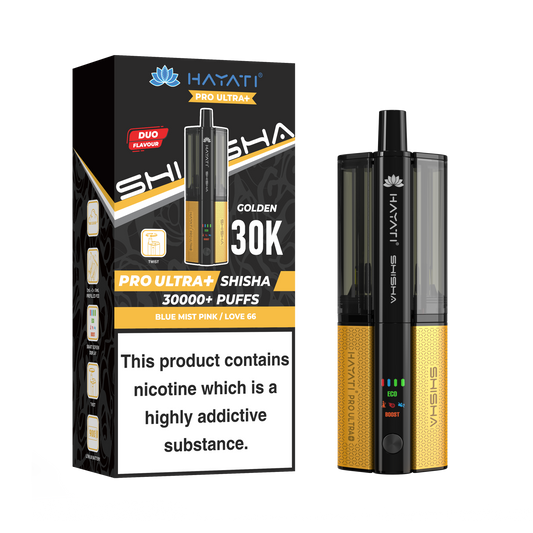 hayati shisha pro ultra plus 30k pod kit