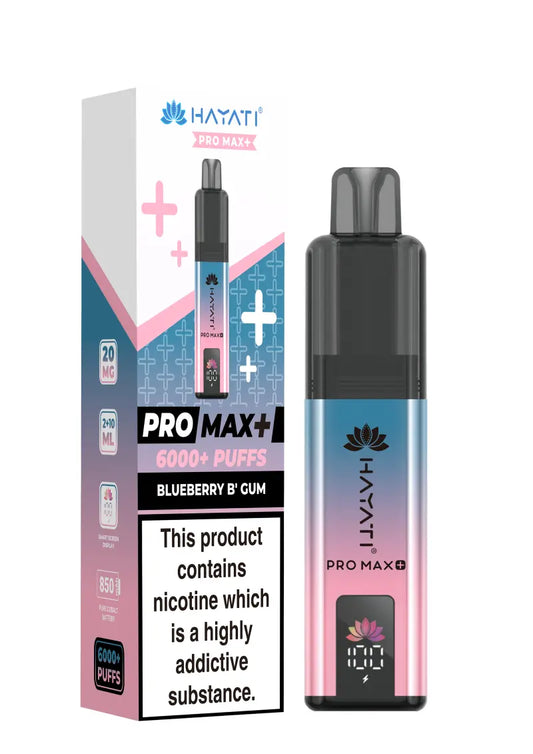 Hayati Pro Max Plus 6k Prefilled Pod kit - Starting From £7.87