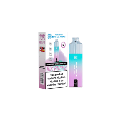 Aura Bar 10k Puffs Prefilled Vape By Crystal Prime