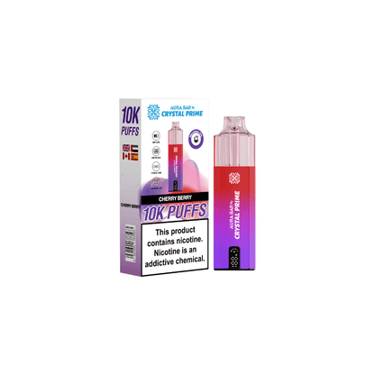 Aura Bar 10k Puffs Prefilled Vape By Crystal Prime