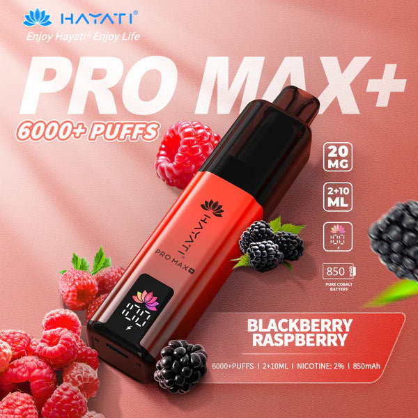 Hayati Pro Max Plus 6k Prefilled Pod kit - Starting From £7.87