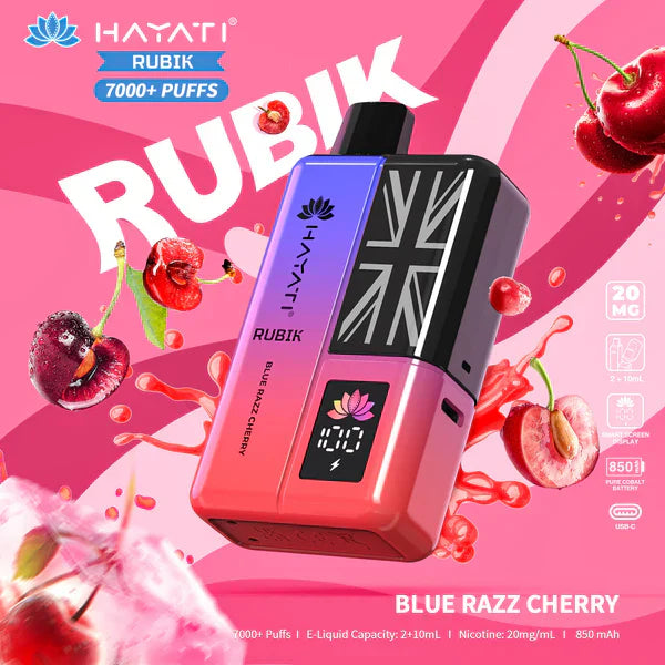 Hayati Rubik 7000 Puffs Prefilled Pod Kit - From £8.50
