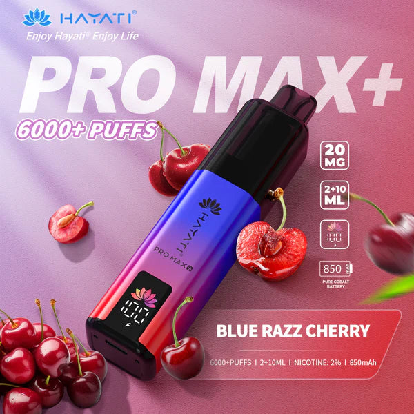 Hayati Pro Max Plus 6k Prefilled Pod kit - Starting From £7.87