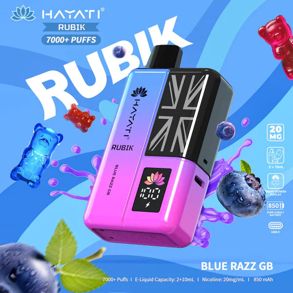 Hayati Rubik 7000 Puffs Prefilled Pod Kit - From £8.50