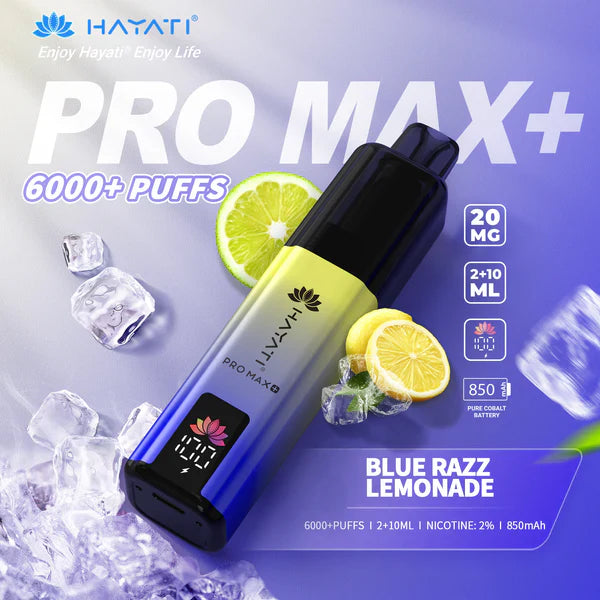 Hayati Pro Max Plus 6k Prefilled Pod kit - Starting From £7.87