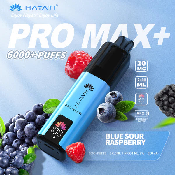 Hayati Pro Max Plus 6k Prefilled Pod kit - Starting From £7.87