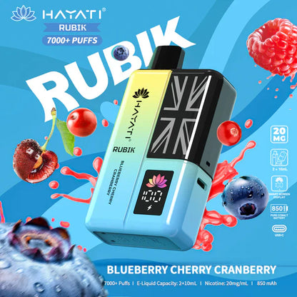 Hayati Rubik 7000 Puffs Prefilled Pod Kit - From £8.50