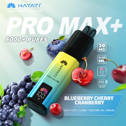 Hayati Pro Max Plus 6k Prefilled Pod kit - Starting From £7.87