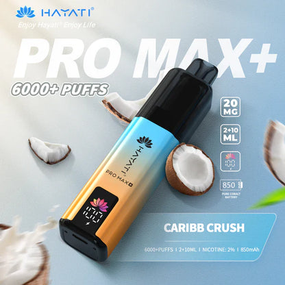 Hayati Pro Max Plus 6k Prefilled Pod kit - Starting From £7.87