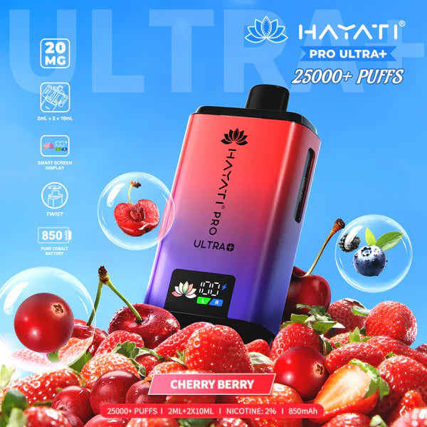 Hayati Pro Ultra Plus 25000 Puffs Prefilled Pod Kit - From £9.99