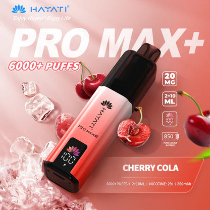 Hayati Pro Max Plus 6k Prefilled Pod kit - Starting From £7.87