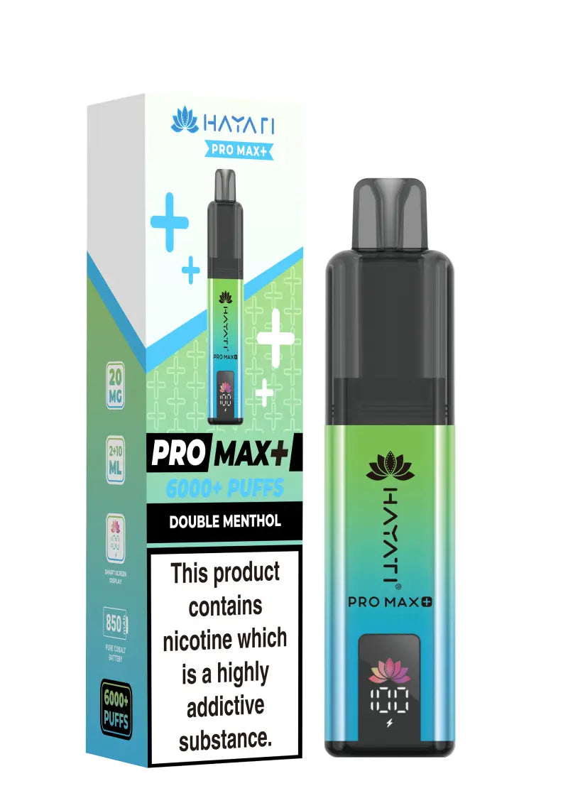 Hayati Pro Max Plus 6k Prefilled Pod kit - Starting From £7.87