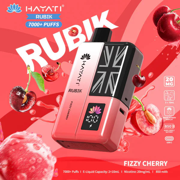Hayati Rubik 7000 Puffs Prefilled Pod Kit - From £8.50