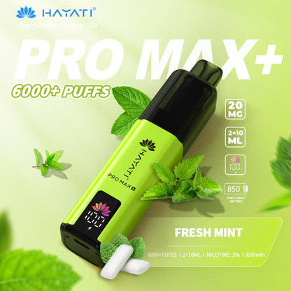 Hayati Pro Max Plus 6k Prefilled Pod kit - Starting From £7.87