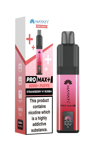 Hayati Pro Max Plus 6k Prefilled Pod kit - Starting From £7.87