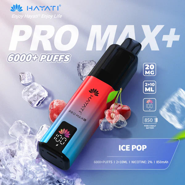 Hayati Pro Max Plus 6k Prefilled Pod kit - Starting From £7.87