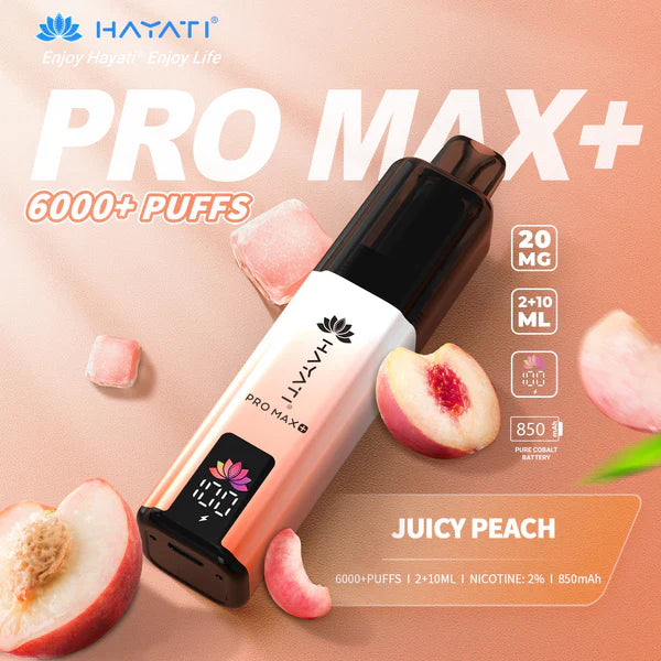 Hayati Pro Max Plus 6k Prefilled Pod kit - Starting From £7.87
