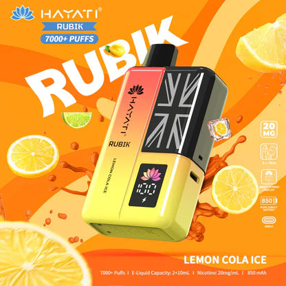 Hayati Rubik 7000 Puffs Prefilled Pod Kit - From £8.50