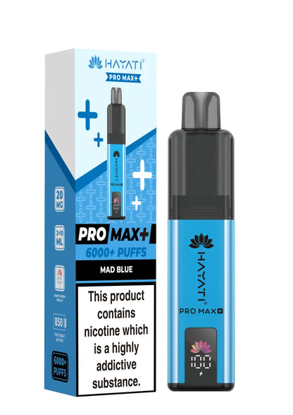 Hayati Pro Max Plus 6k Prefilled Pod kit - Starting From £7.87