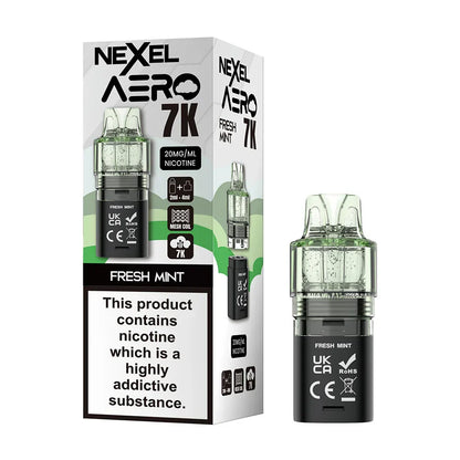 Nexel Aero 7K Prefilled Pod - Fresh Mint