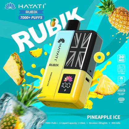 Hayati Rubik 7000 Puffs Prefilled Pod Kit - From £8.50