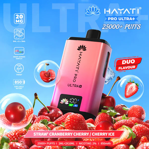 Hayati Pro Ultra Plus 25000 Puffs Prefilled Pod Kit - From £9.99