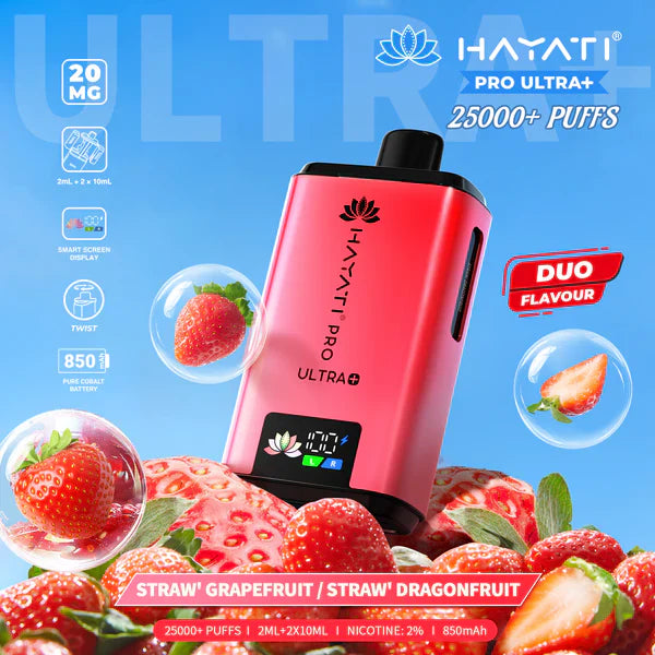 Hayati Pro Ultra Plus 25000 Puffs Prefilled Pod Kit - From £9.99