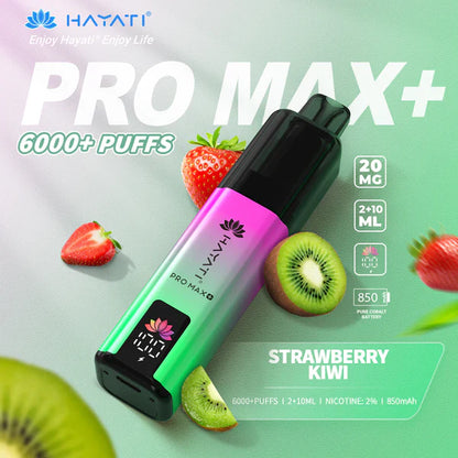 Hayati Pro Max Plus 6k Prefilled Pod kit - Starting From £7.87