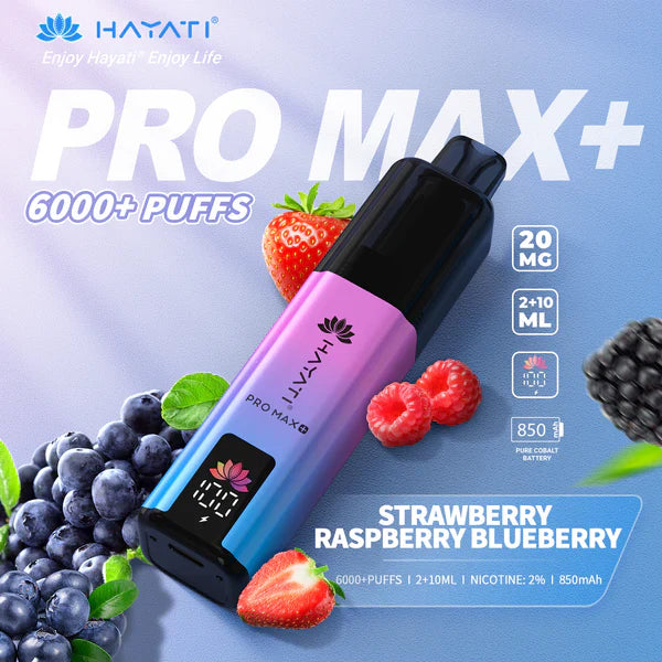 Hayati Pro Max Plus 6k Prefilled Pod kit - Starting From £7.87