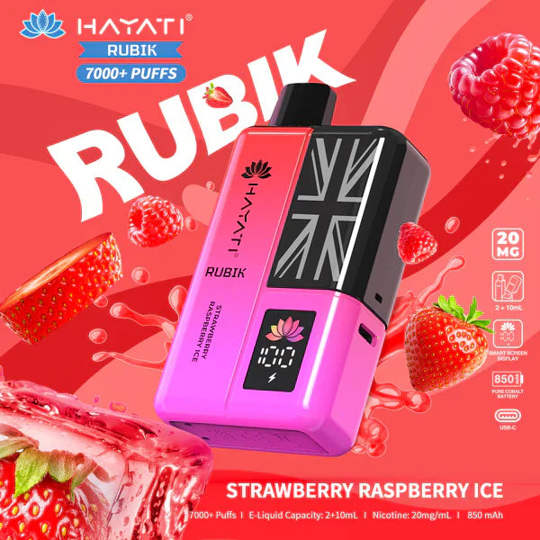 Hayati Rubik 7000 Puffs Prefilled Pod Kit - From £8.50