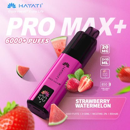 Hayati Pro Max Plus 6k Prefilled Pod kit - Starting From £7.87