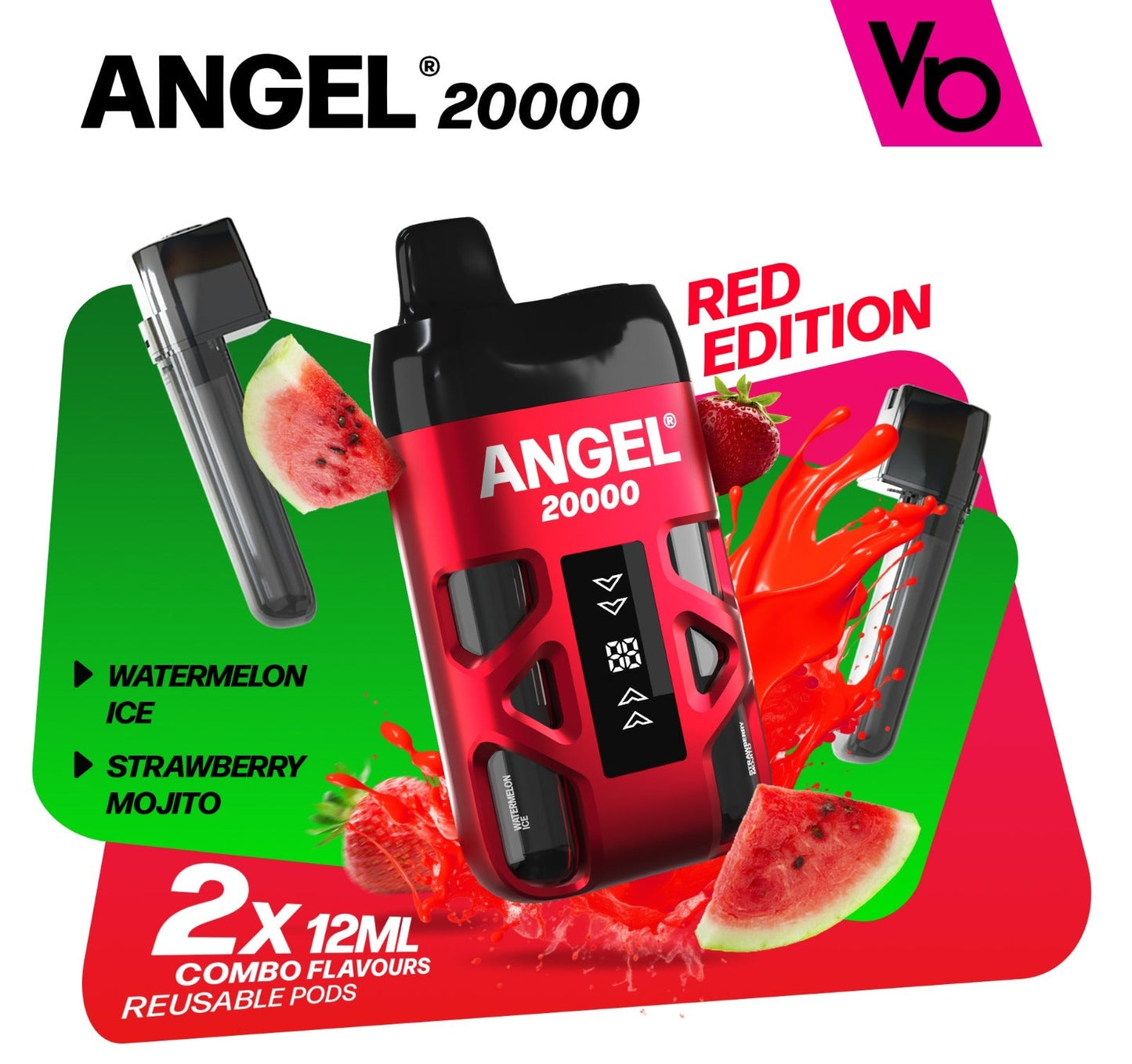 Vapes Bars Angel 20k, 20000 Puffs Prefilled Pod Kit - Starting From £10.79