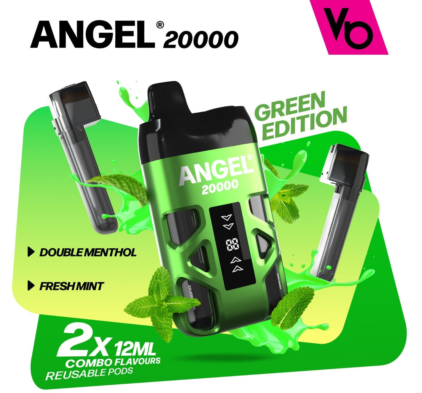 Vapes Bars Angel 20k, 20000 Puffs Prefilled Pod Kit - Starting From £10.79