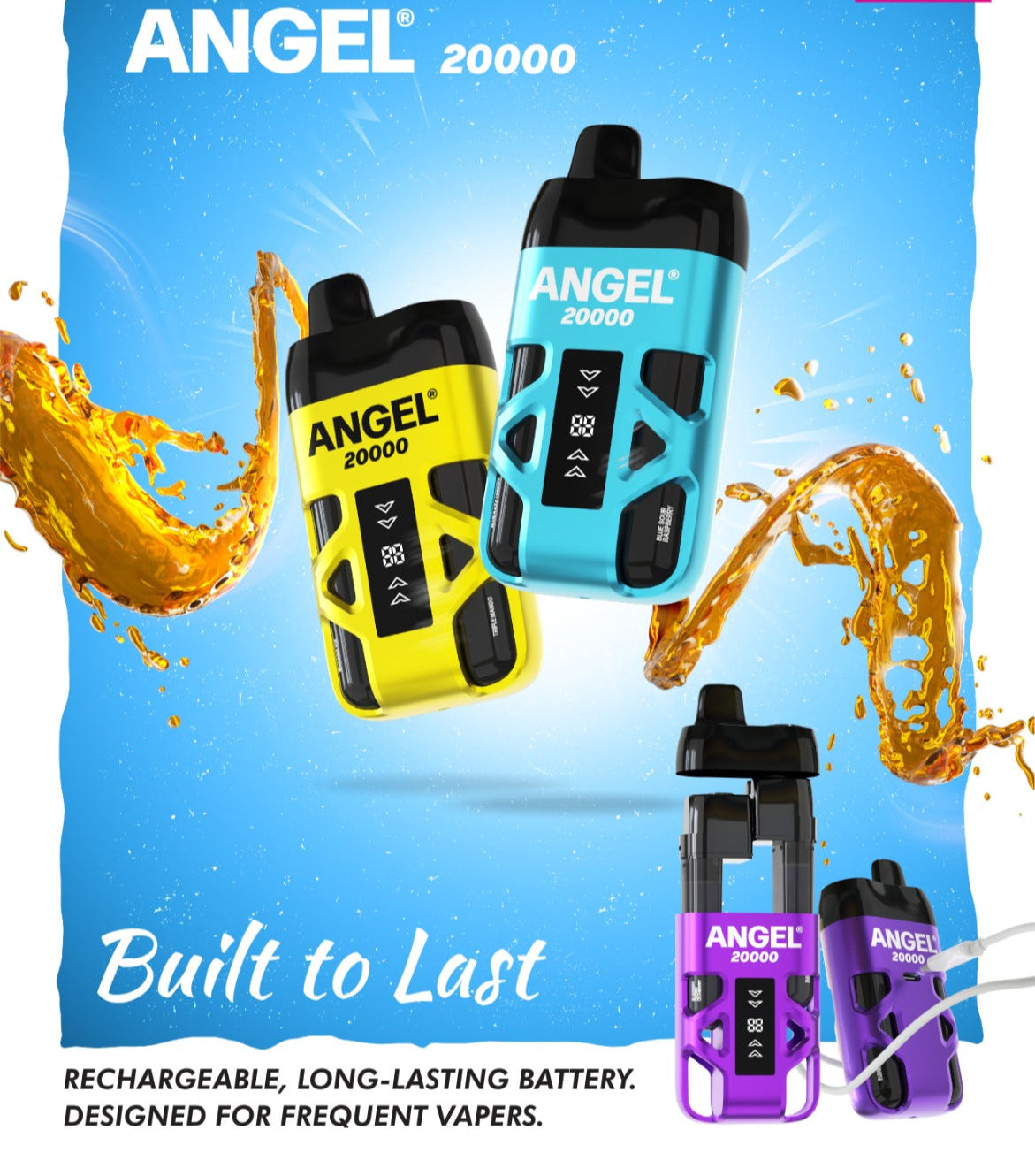 Vapes Bars Angel 20k, 20000 Puffs Prefilled Pod Kit - Starting From £10.79