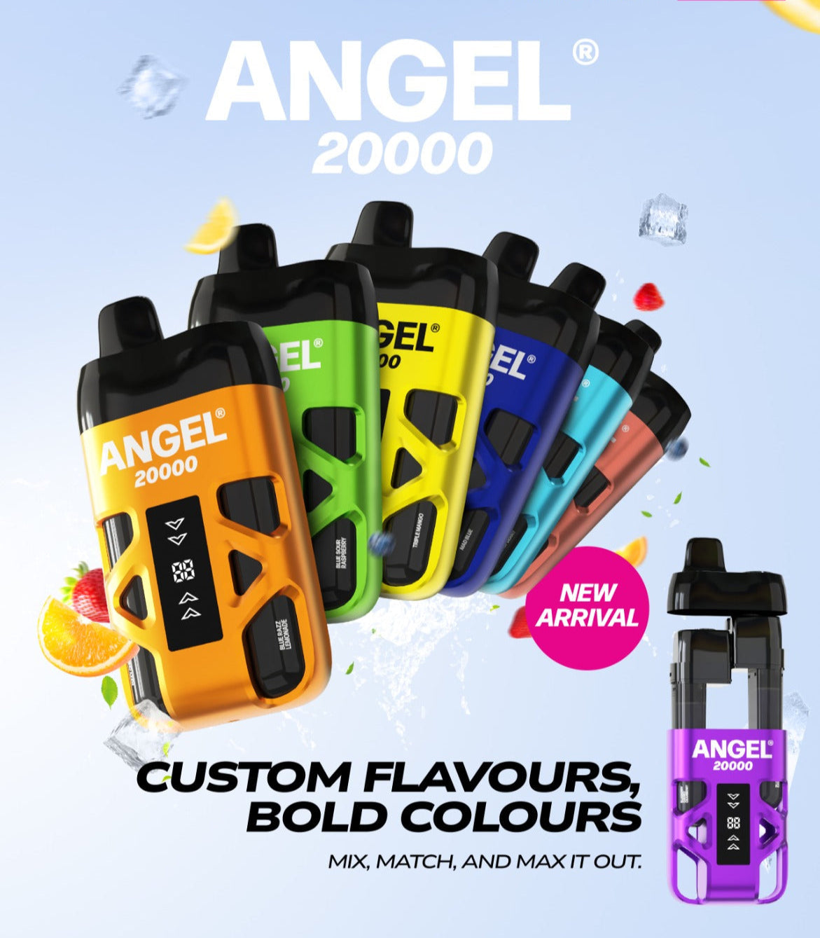 Vapes Bars Angel 20k, 20000 Puffs Prefilled Pod Kit - Starting From £10.79