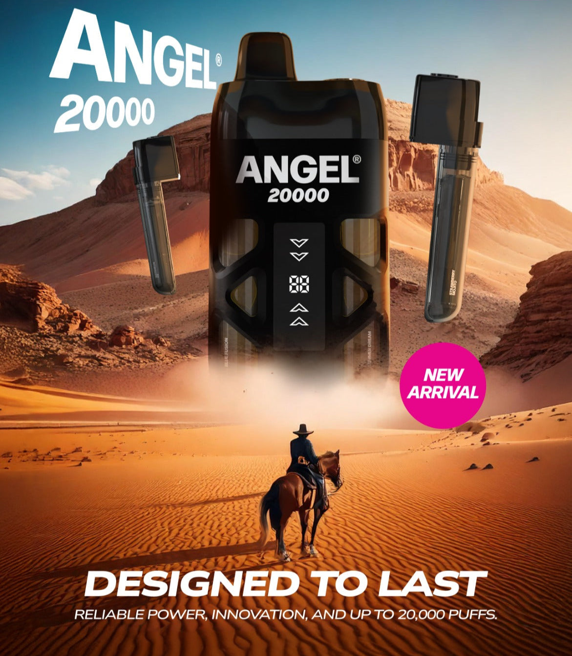 Vapes Bars Angel 20k, 20000 Puffs Prefilled Pod Kit - Starting From £10.79