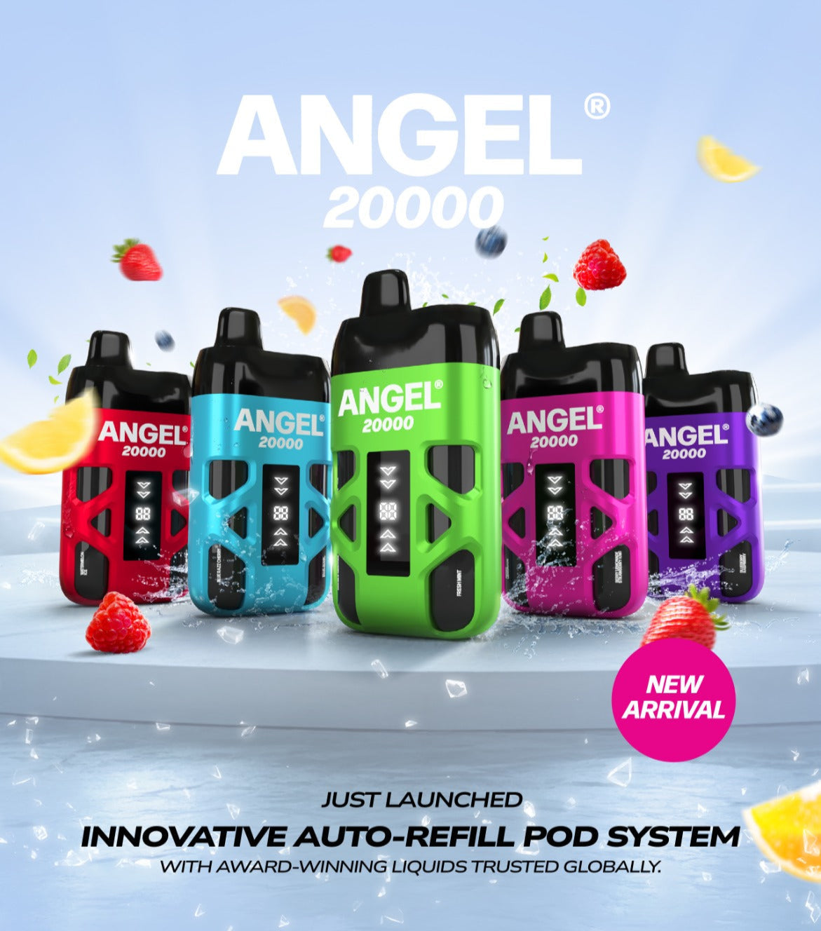 Vapes Bars Angel 20k, 20000 Puffs Prefilled Pod Kit - Starting From £10.79