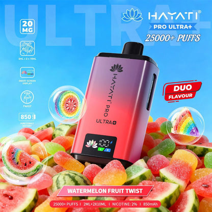 Hayati Pro Ultra Plus 25000 Puffs Prefilled Pod Kit - From £9.99