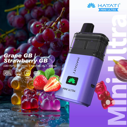 Hayati Mini Ultra 1500 Prefilled Pod Kit - £5.99 Only
