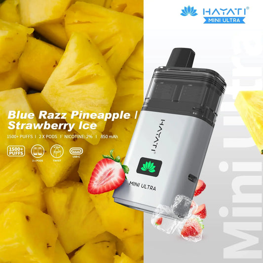 Hayati Mini Ultra 1500 Prefilled Pod Kit 
