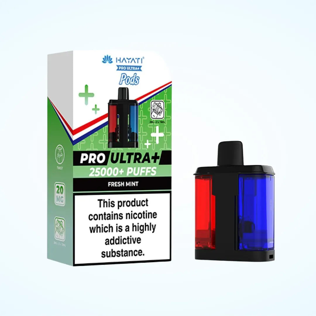Hayati Pro Ultra Plus 25k Prefilled Refill Pod - Form £6.95