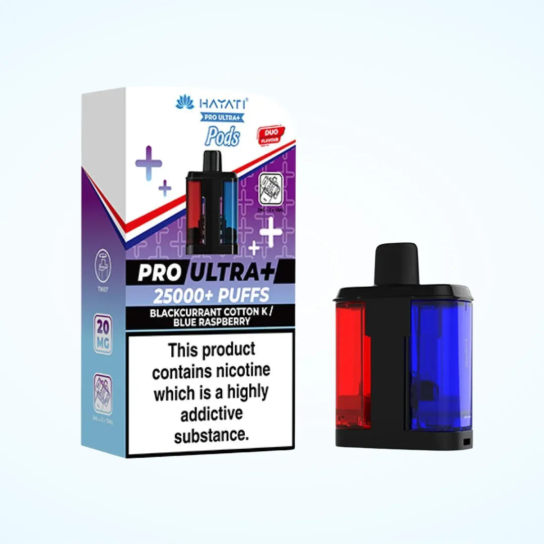 Hayati Pro Ultra Plus 25k Prefilled Refill Pod - Form £6.95