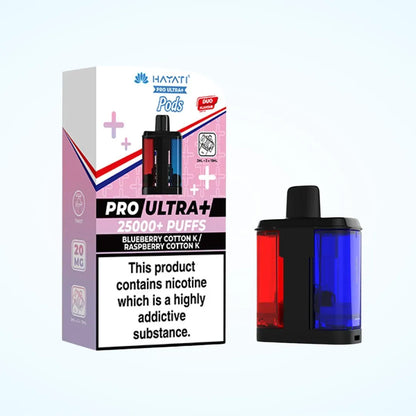 Hayati Pro Ultra Plus 25k Prefilled Refill Pod - Form £6.95