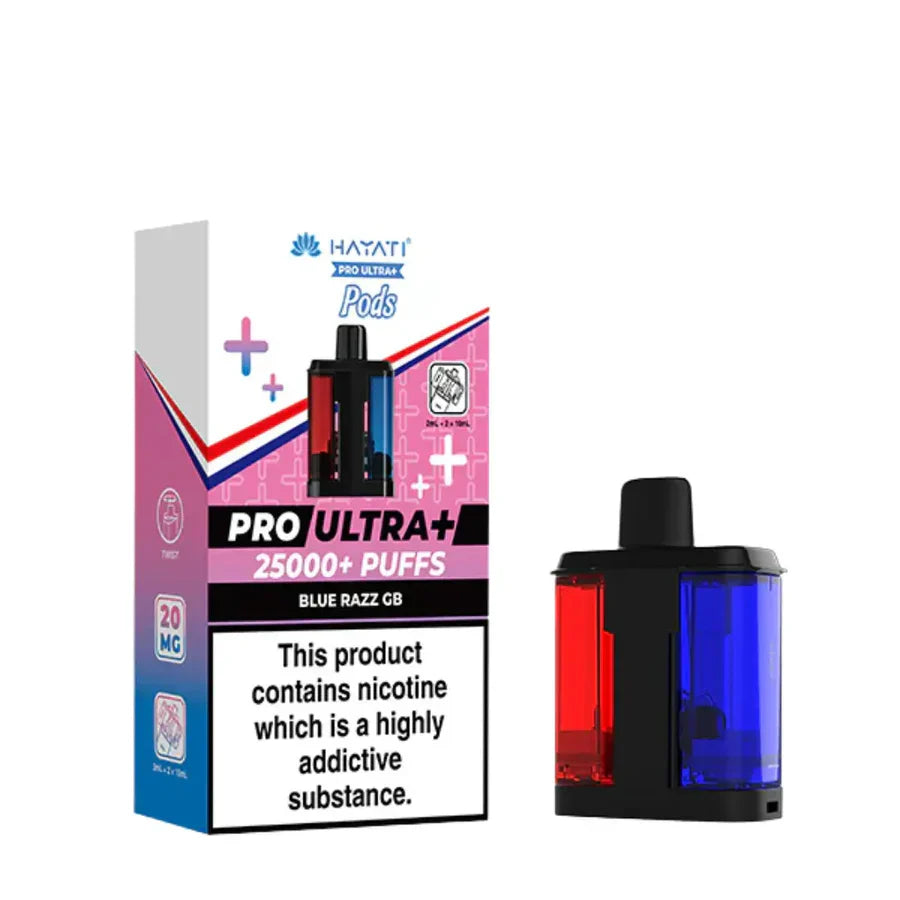 Hayati Pro Ultra Plus 25k Prefilled Refill Pod - Form £6.95