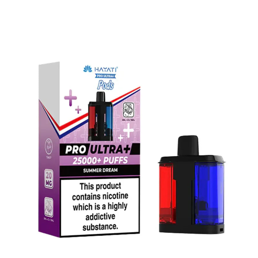 Hayati Pro Ultra Plus 25k Prefilled Refill Pod - Form £6.95